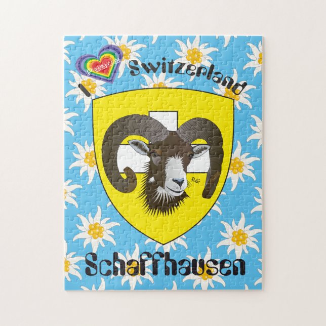 Schaffhausen Schweiz Suisse Svizzera Puzzles (Vertical)