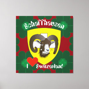 Schaffhausen - Suiza Suisse - lienzo