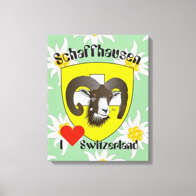 Schaffhausen - Suiza Suisse - lienzo (Anverso)