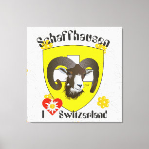 Schaffhausen - Suiza Suisse - lienzo