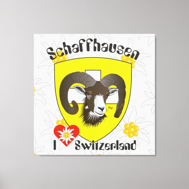 Schaffhausen - Suiza Suisse - lienzo (Anverso)