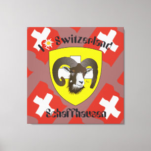 Schaffhausen - Suiza Suisse - lienzo
