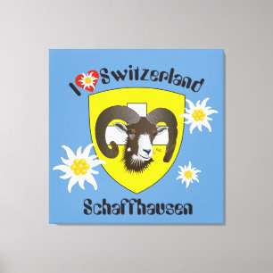 Schaffhausen - Suiza Suisse - lienzo