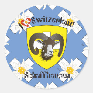 Schaffhausen Suiza Suisse Svizzera pegatina