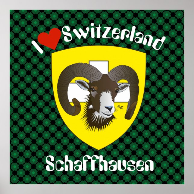 Schaffhausen - Suiza Suisse - Svizzera póster (Frente)