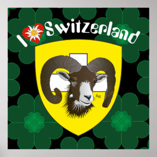 Schaffhausen - Suiza Suisse - Svizzera póster