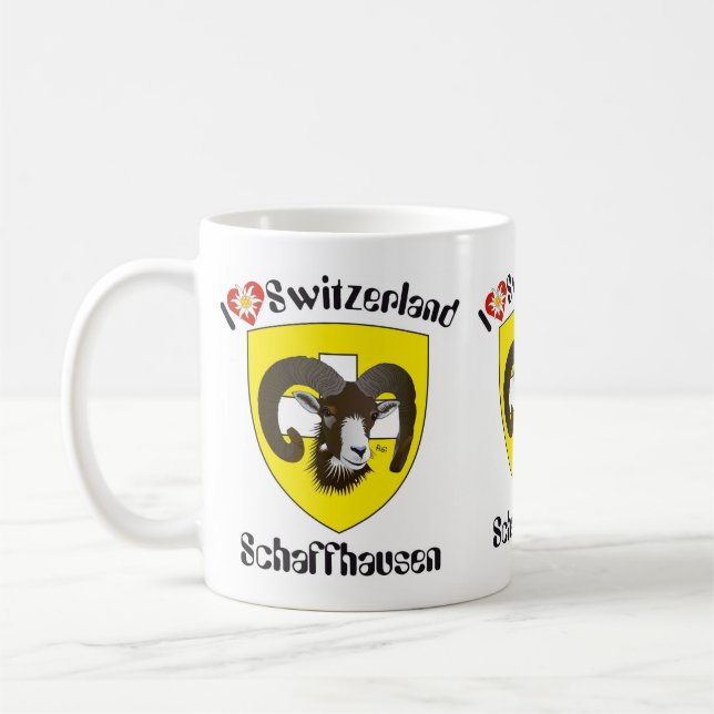 Schaffhausen Suiza Suisse Svizzera taza (Izquierda)