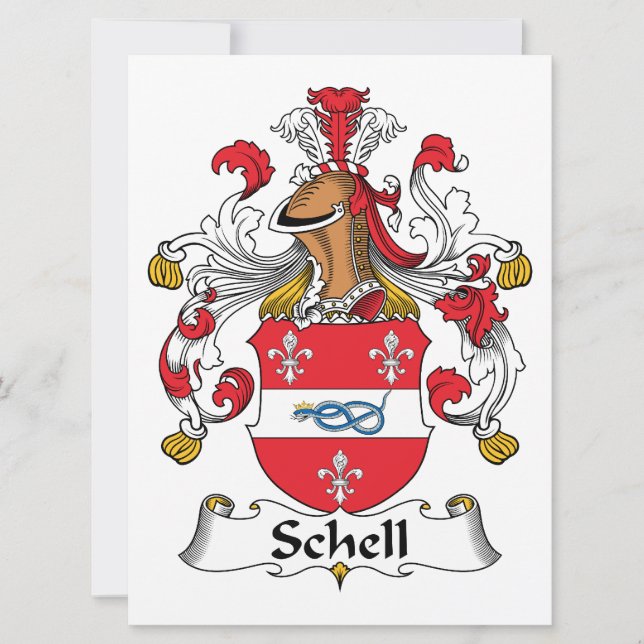 Schell Family Crest (Anverso)