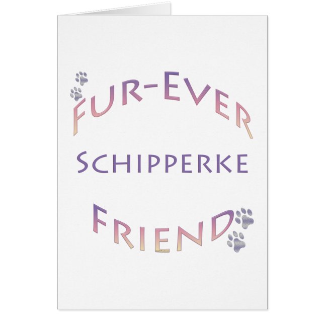 Schipperke Furever Friend (Frente)