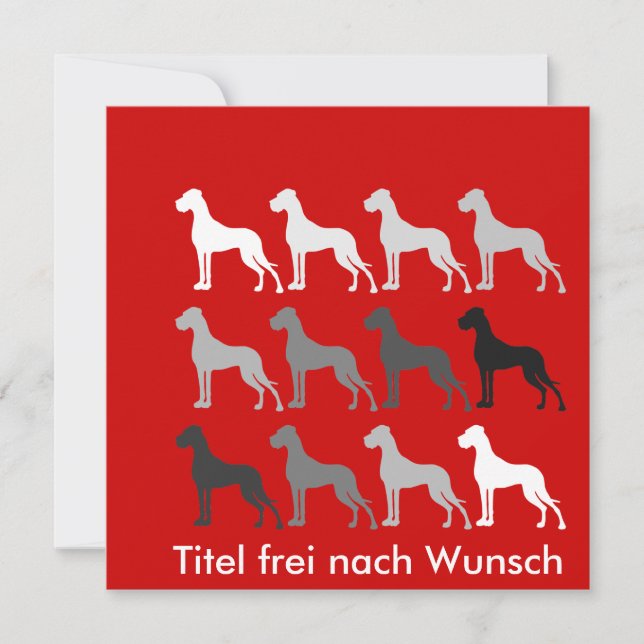 Schlichte Doggen (Anverso)