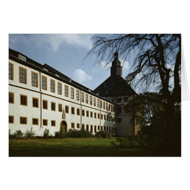 Schloss Friedenstein, Gotha, construido en 1643-54 (Anverso (Horizontal))