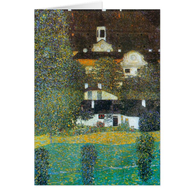 Schloss Kammer sobre el Attersee II de Gustav Klim (Frente)