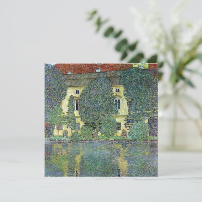 Schloss Kammer sobre el tema III de Gustav Klimt (Anverso de pie)