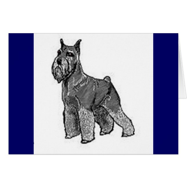 Schnauzer (Anverso (Horizontal))