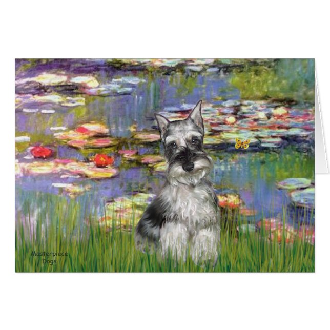 Schnauzer 1 - Lirios 2 (Anverso (Horizontal))