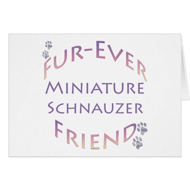 Schnauzer Furever en miniatura (Anverso (Horizontal))