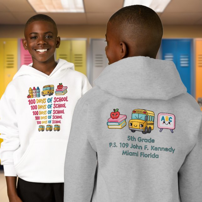 School Name Celebrate 100th Days (Subido por el creador)