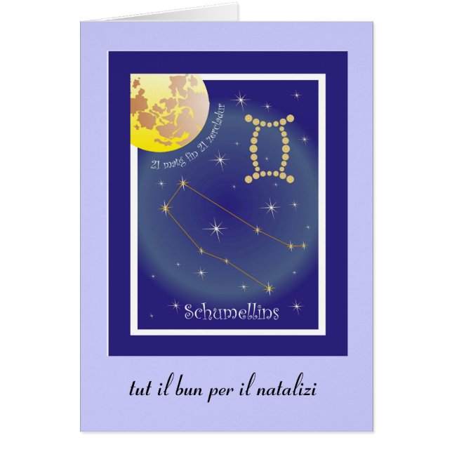 Schumellins 21 matg fin 21 zercladur Karte (Frente)