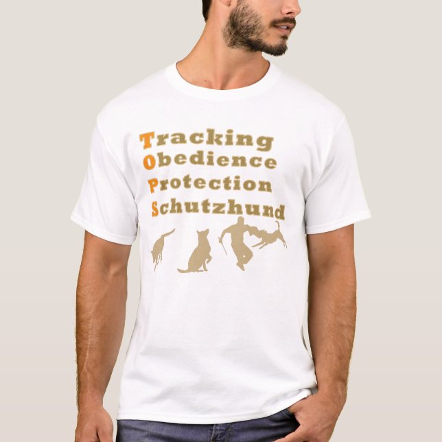 Schutzhund REMATA la camiseta v2 (Anverso)