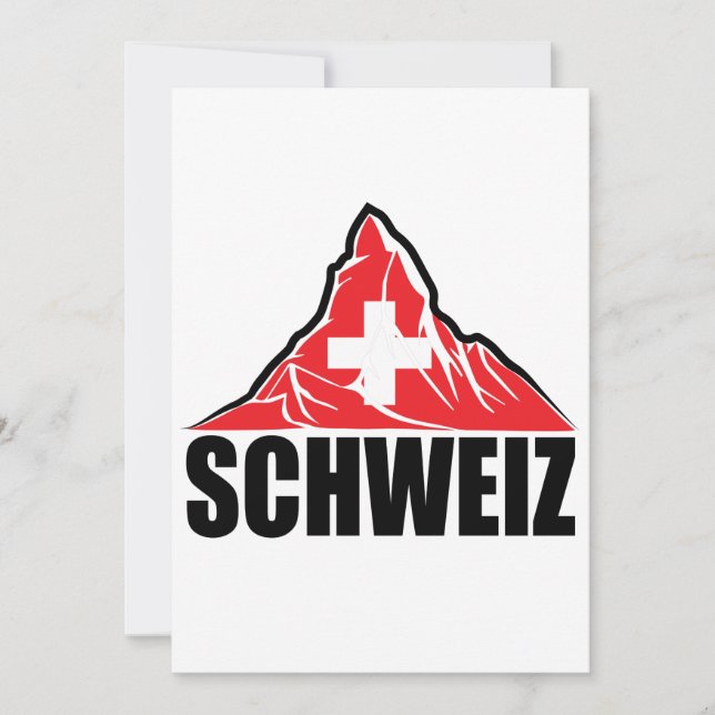 Schweiz Matterhorn Suiza (Anverso)