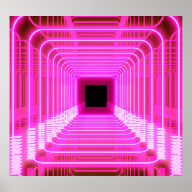 Sci-Fi Retro 3D: Ilustracion De Arte Pop (Frente)