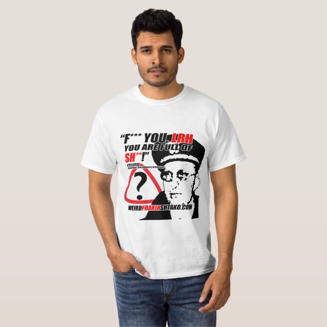 Scientology - camiseta del valor (Anverso completo)