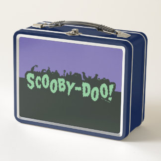 ¡Scooby-Doo! Logotipo de silueta de monstruos