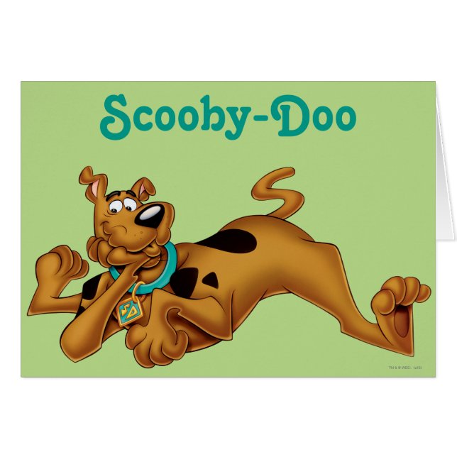 Scooby-Doo mintiendo (Anverso (Horizontal))