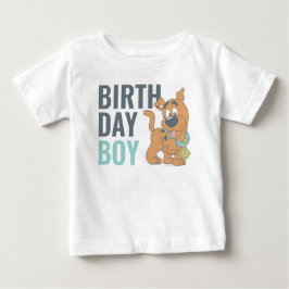 Scooby-Doo Primer cumpleaños bebé camiseta