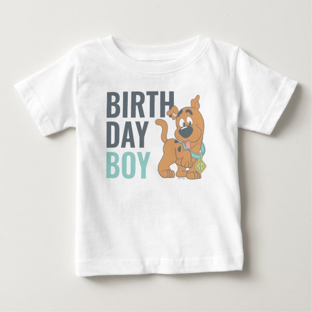 Scooby-Doo Primer cumpleaños bebé camiseta (Anverso)