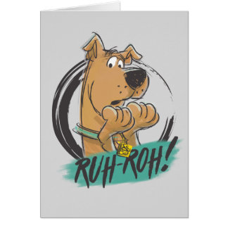 Scooby-Doo "¡Ruh Roh!" Esbozo de marcadores