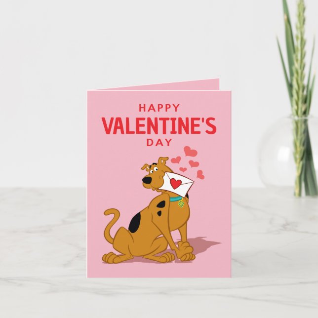 Scooby-Doo - Sosteniendo San Valentín (Anverso)