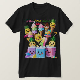 Scoop, Sip, Smile – Camiseta de Golosinas de Veran