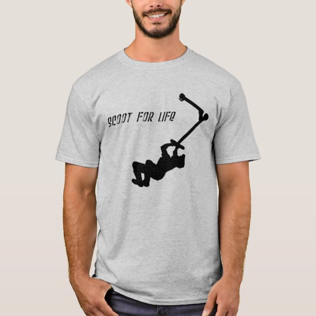 SCOOT PARA LA CAMISETA DE LA VIDA (Anverso)