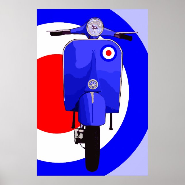 Scooter Art 3 Enorme impresión (Frente)