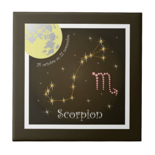 Scorpion 24 octobre au 22 baldosa novembre de foto
