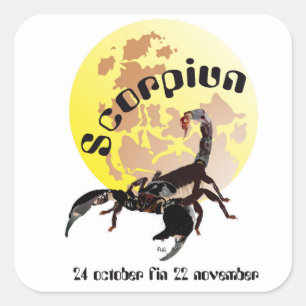 Scorpiun 24 october fin 22 pegatinas November