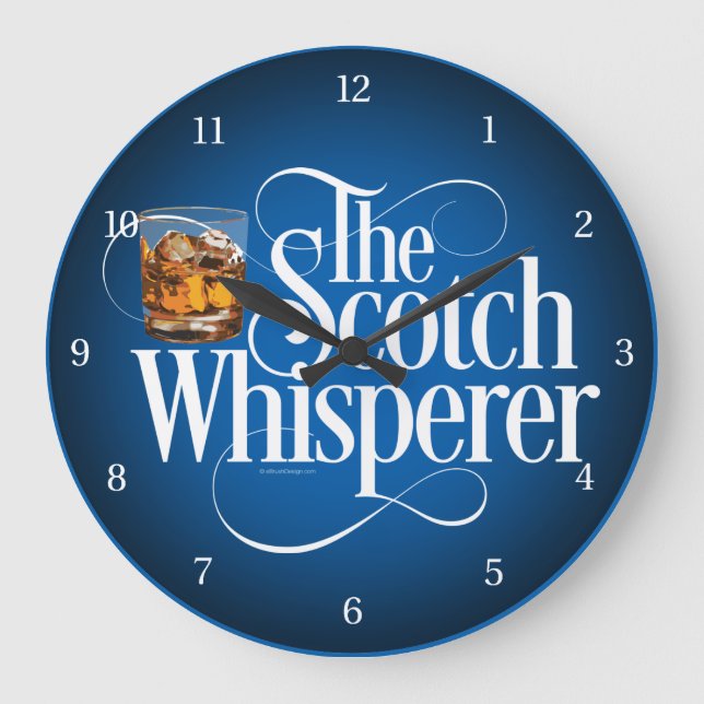 Scotch Whisperer reloj grande (Anverso)