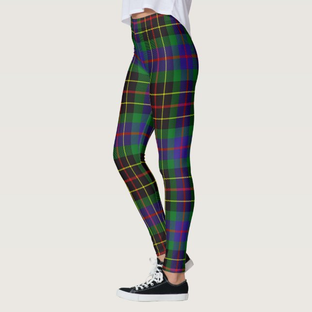 Scotstee Clan Brodie Hunting Tartan Women Leggings (Izquierda)