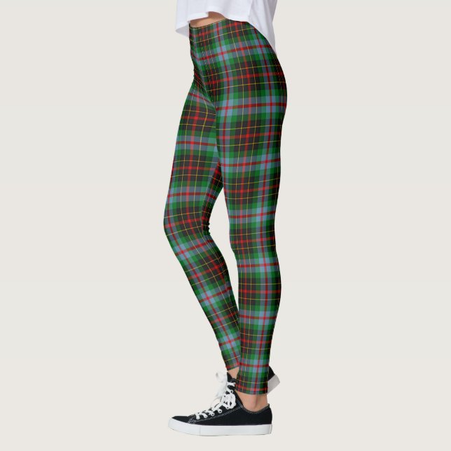 Scotstee Clan Brodie Modern Tartan Women Leggings (Izquierda)
