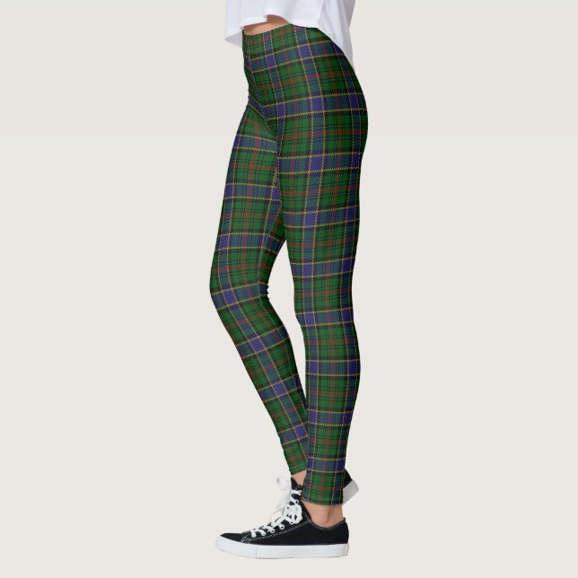 Scotstee Clan Ogilvie Hunting Tartan Women Legging (Izquierda)