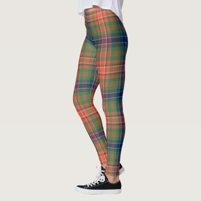 Scotstee Clan Wilson Tartan Women Leggings (Izquierda)