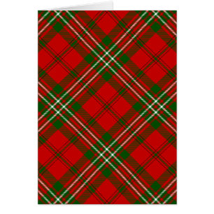 Scott tartan red green plon