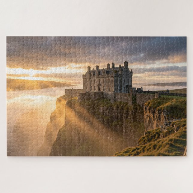 Scottish Castle Jigsaw Puzzle (Horizontal)