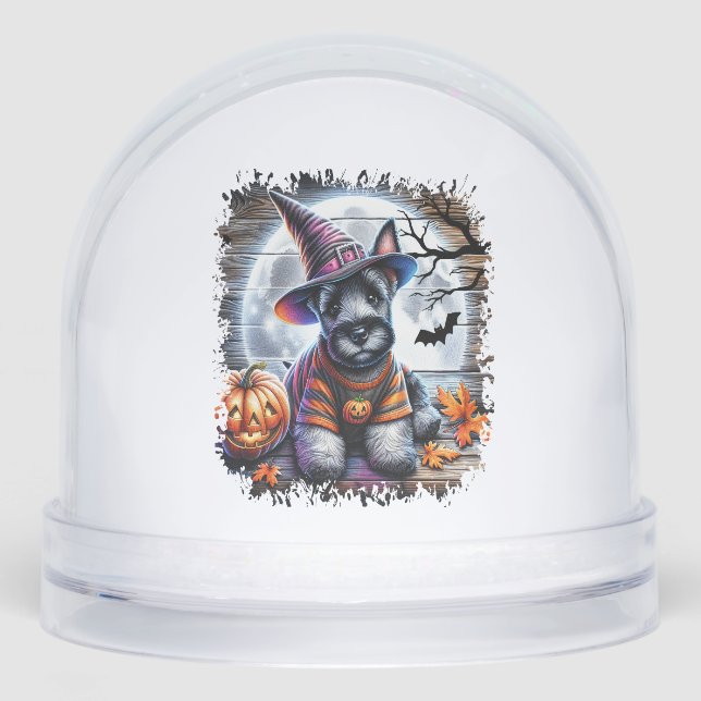Scottish Terrier Dog Halloween (Anverso)