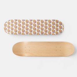 Scovillelicous Fire Head Skateboard deck