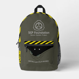 SCP Secure. Contener. Proteger. Mochila paranormal