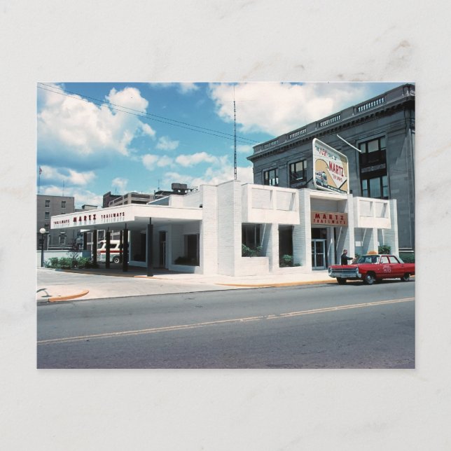 Scranton Pa. Postal (Anverso)