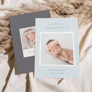 Scrapbook Anuncio de nacimiento de la foto