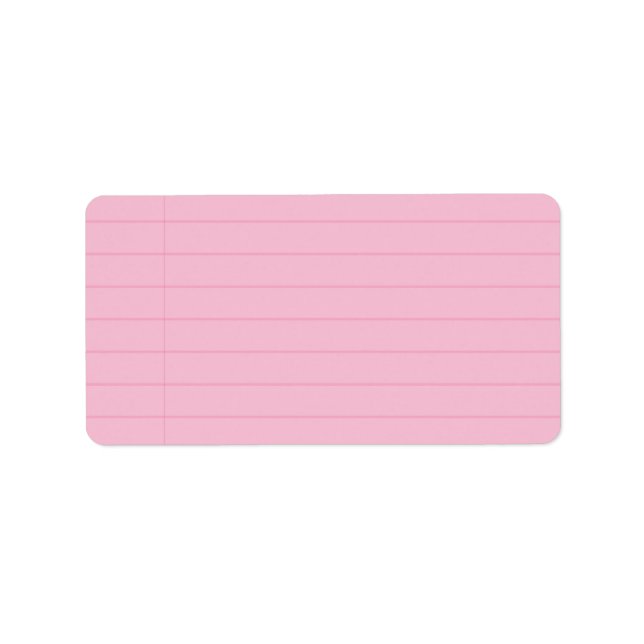 SCRIBBLES en NOTEPAPER Imprimir su propia etiqueta (Frente)
